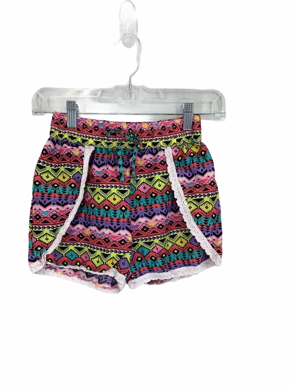 Unbranded Girl’s Multicolor Aztec Lace Shorts